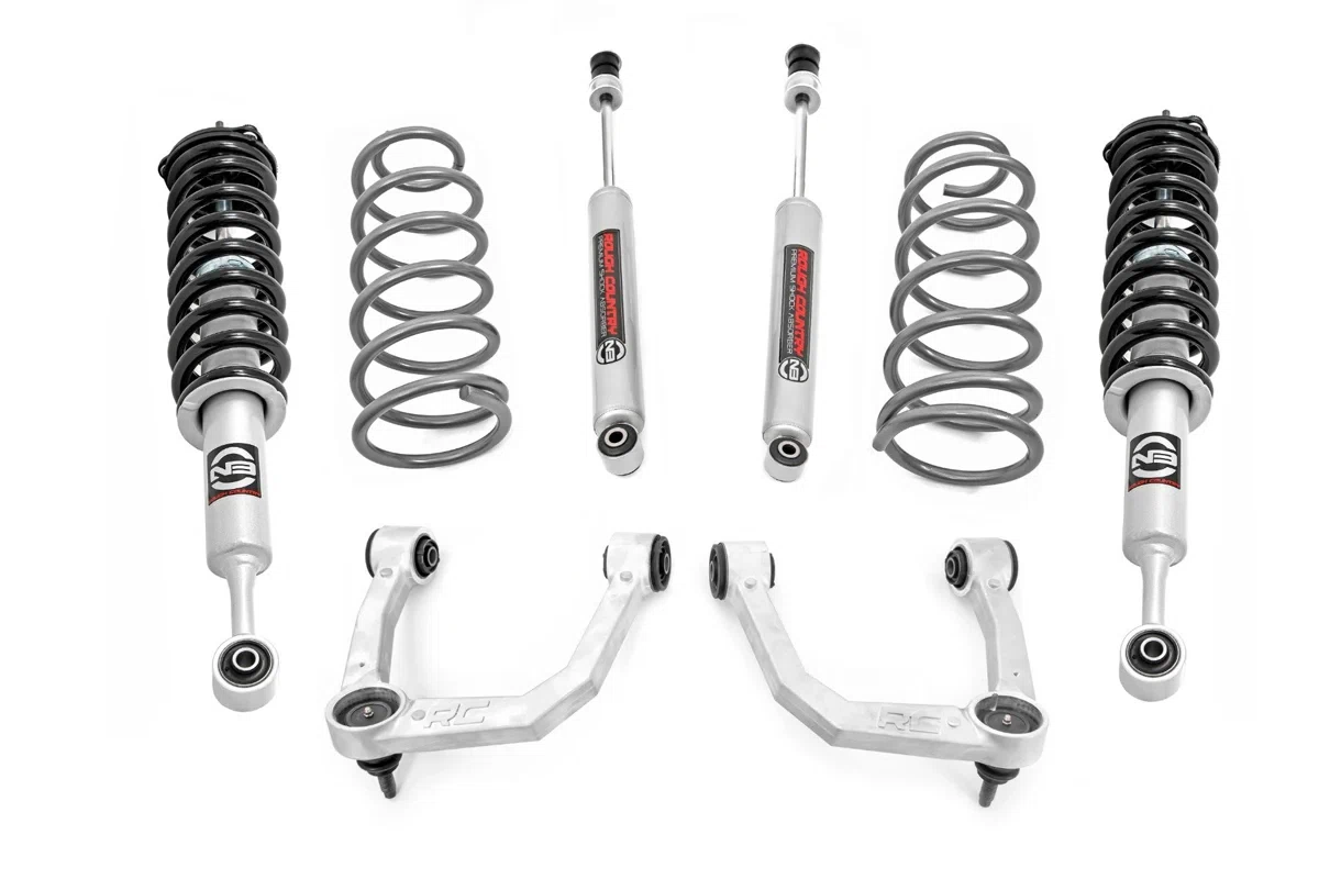 Fits Toyota 4Runner(10-24) 3_ Lift Upper Control Arms RR Coils N3 Struts 76632